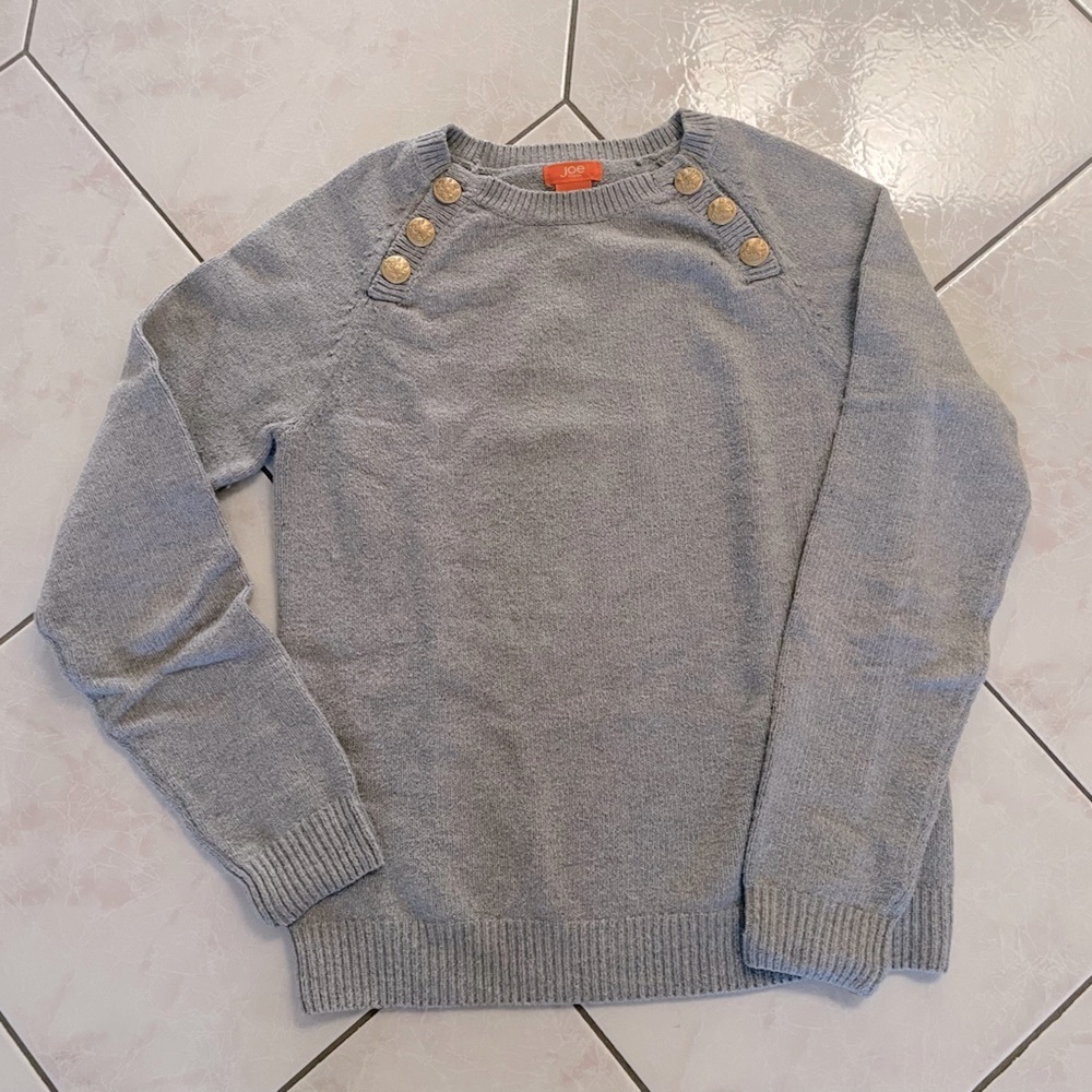 Joe Fresh Gray Knit Sweater